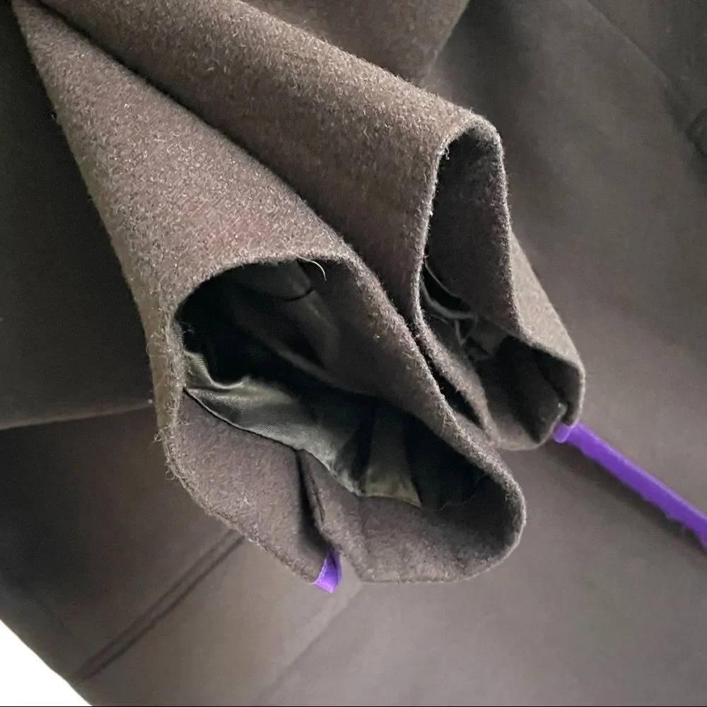 SAND COPENHAGEN Wool Cashmere Blazer Jacket Brown Purple 50R